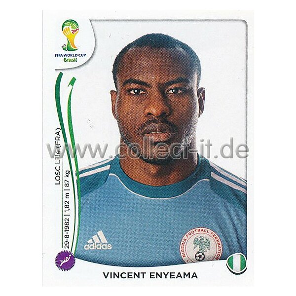 WM 2014 - Sticker 471 - Vincent Enyeama