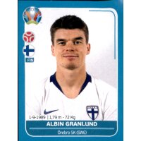 EM 2020 Preview - Sticker FIN14 - Albin Granlund - Finnland