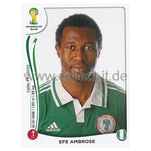 WM 2014 - Sticker 473 - Efe Ambrose