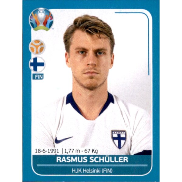 EM 2020 Preview - Sticker FIN19 - Rasmus Schüller - Finnland