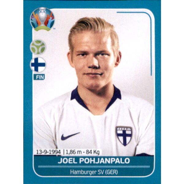 EM 2020 Preview - Sticker FIN28 - Joel Pohjanpalo - Finnland