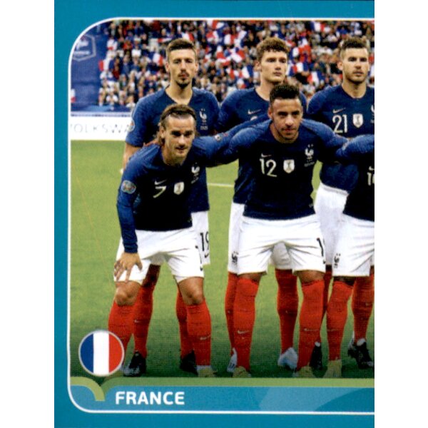 EM 2020 Preview - Sticker FRA2 - Line-up 1/2 - Frankreich