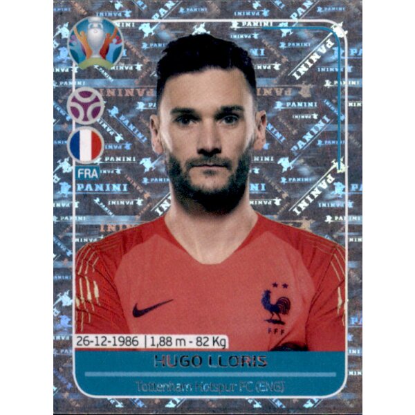 EM 2020 Preview - Sticker FRA6 - Hugo Lloris - Frankreich