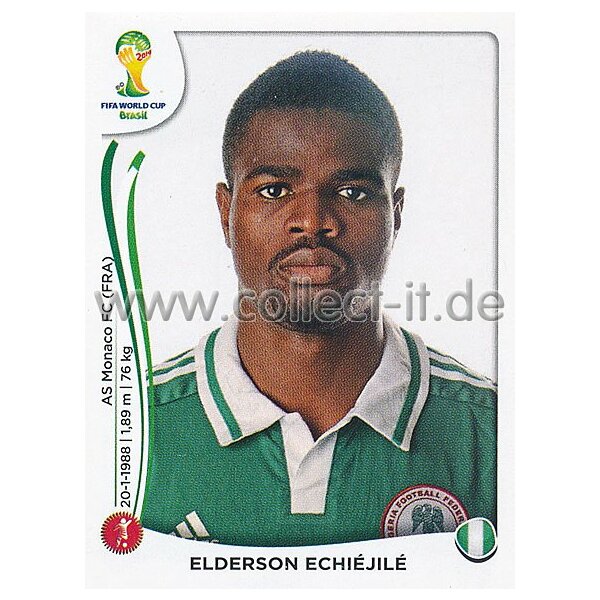 WM 2014 - Sticker 475 - Elderson Echiejile