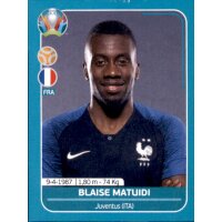 EM 2020 Preview - Sticker FRA19 - Blaise Matuidi -...