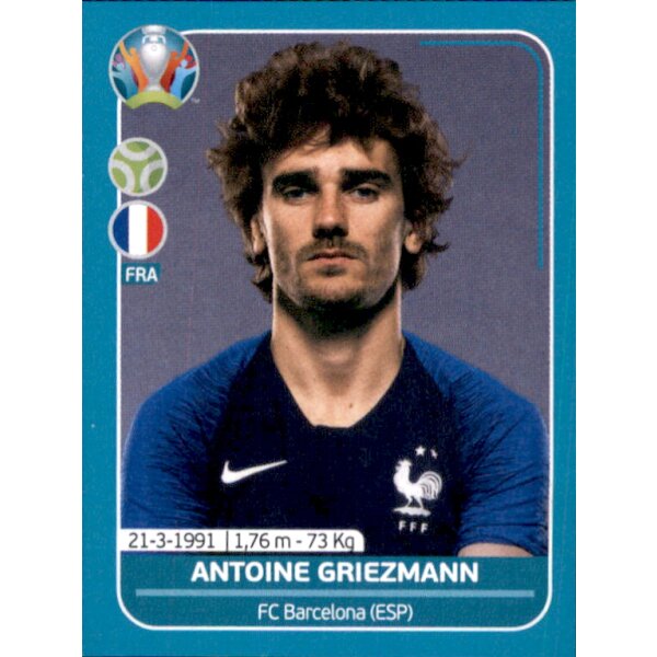 EM 2020 Preview - Sticker FRA23 - Antoine Griezmann - Frankreich