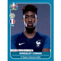 EM 2020 Preview - Sticker FRA26 - Kingsley Coman -...