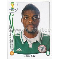 WM 2014 - Sticker 478 - John Ogu