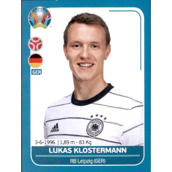 EM 2020 Preview - Sticker GER13 - Lukas Klostermann - Deutschland