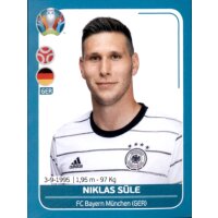 EM 2020 Preview - Sticker GER15 - Niklas Süle -...