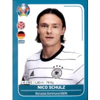 EM 2020 Preview - Sticker GER16 - Nico Schulz - Deutschland