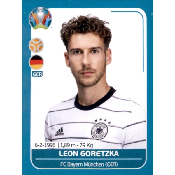 EM 2020 Preview - Sticker GER19 - Leon Goretzka - Deutschland