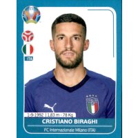 EM 2020 Preview - Sticker ITA13 - Cristiano Biraghi -...