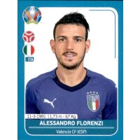 EM 2020 Preview - Sticker ITA16 - Alessandro Florenzi -...