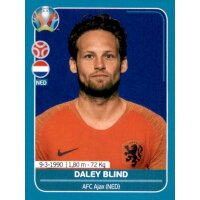 EM 2020 Preview - Sticker NED11 - Daley Blind - Niederlande