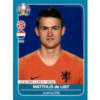 EM 2020 Preview - Sticker NED12 - Matthijs de Ligt -...