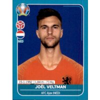 EM 2020 Preview - Sticker NED15 - Joel Veltman - Niederlande