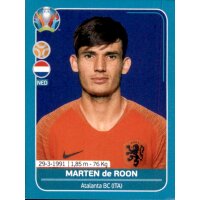 EM 2020 Preview - Sticker NED17 - Marten de Roon -...