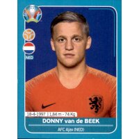 EM 2020 Preview - Sticker NED19 - Donny van de Beek -...