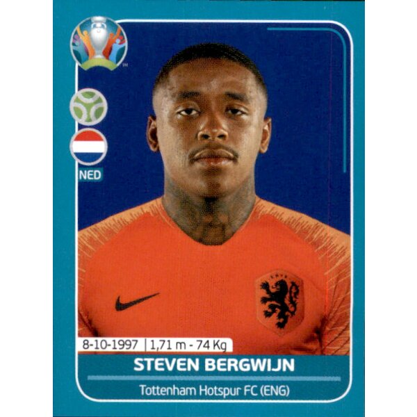 EM 2020 Preview - Sticker NED25 - Steven Bergwijn - Niederlande