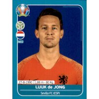 EM 2020 Preview - Sticker NED26 - Luuk de Jong - Niederlande