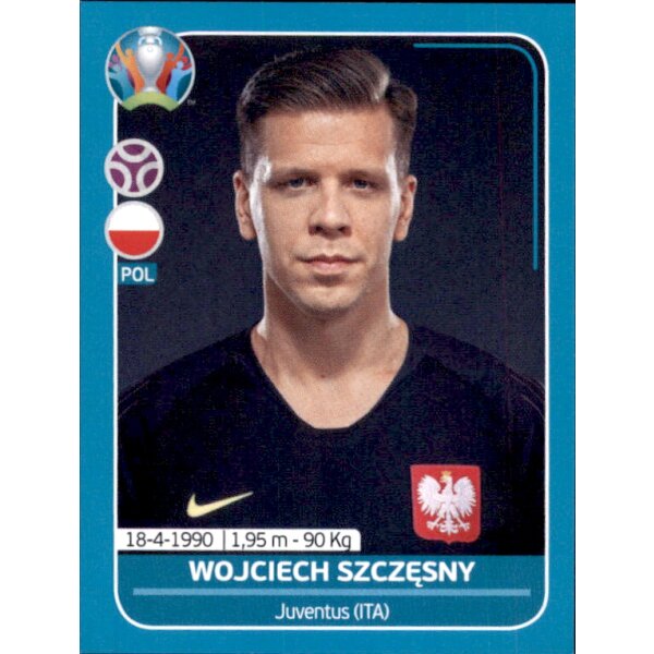 EM 2020 Preview - Sticker POL7 - Wojciech Szczesny - Polen