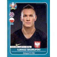 EM 2020 Preview - Sticker POL9 - Lukasz Skorupski - Polen