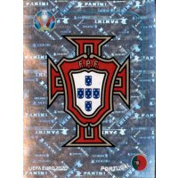 EM 2020 Preview - Sticker POR1 - Wappen - Portugal