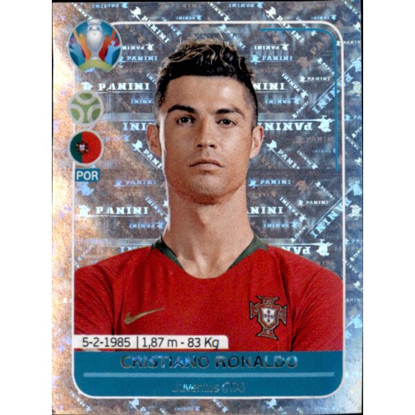 EM 2020 Preview - Sticker POR6 - Cristiano Ronaldo - Portugal