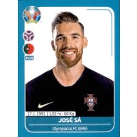 EM 2020 Preview - Sticker POR8 - Jose Sa - Portugal