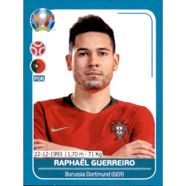 EM 2020 Preview - Sticker POR14 - Raphael Guerreiro - Portugal