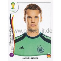 WM 2014 - Sticker 490 - Manuel Neuer