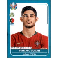 EM 2020 Preview - Sticker POR28 - Goncalo Guedes - Portugal