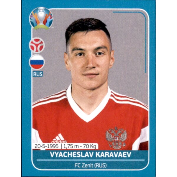 EM 2020 Preview - Sticker RUS15 - Vyacheslav Karavaev - Russland