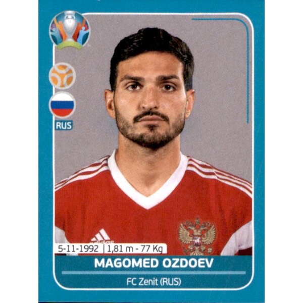 EM 2020 Preview - Sticker RUS21 - Magomed Ozdoev - Russland