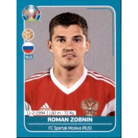 EM 2020 Preview - Sticker RUS24 - Roman Zobnin - Russland