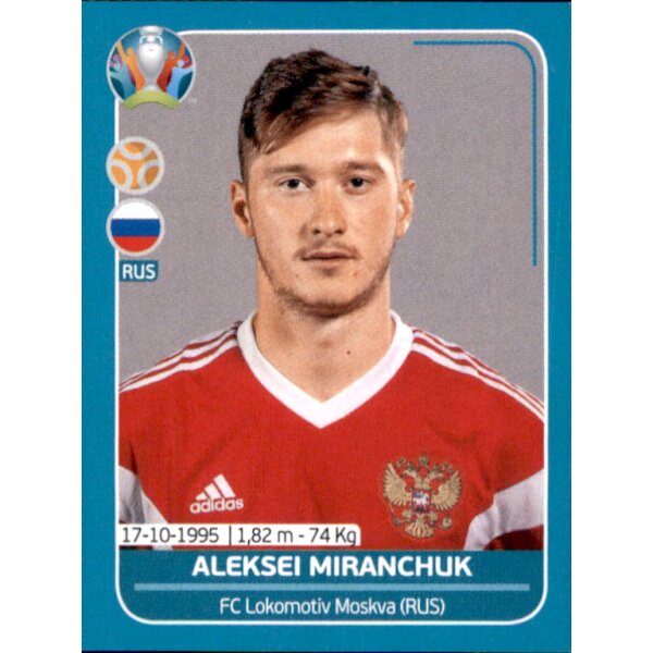 EM 2020 Preview - Sticker RUS26 - Aleksei Miranchuk - Russland