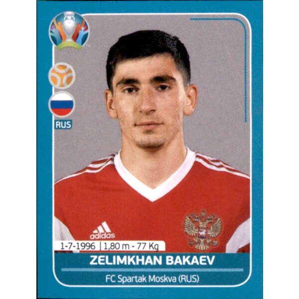 EM 2020 Preview - Sticker RUS27 - Zelimkhan Bakaev - Russland