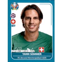 EM 2020 Preview - Sticker SUI7 - Yann Sommer  - Schweiz