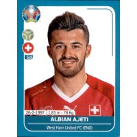 EM 2020 Preview - Sticker SUI27 - Albian Ajeti - Schweiz