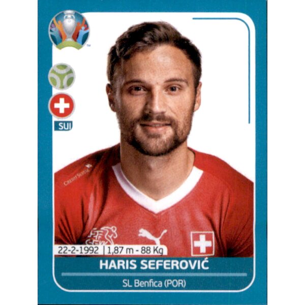 EM 2020 Preview - Sticker SUI28 - Haris Seferovic - Schweiz