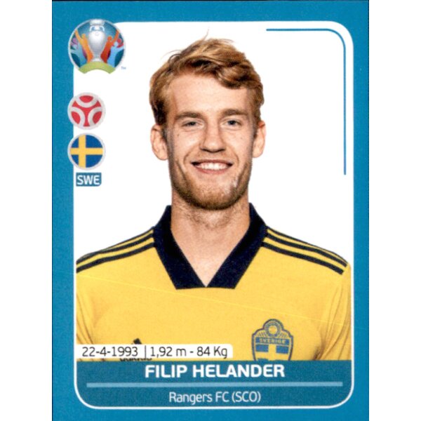 EM 2020 Preview - Sticker SWE11 - Filip Helander - Schweden