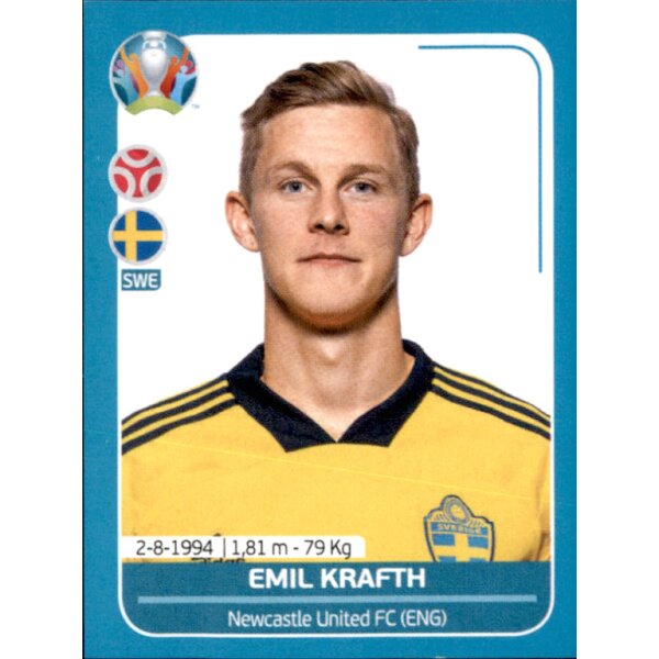 EM 2020 Preview - Sticker SWE13 - Emil Krafth - Schweden