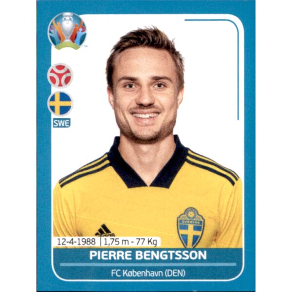 EM 2020 Preview - Sticker SWE16 - Pierre Bengtsson - Schweden