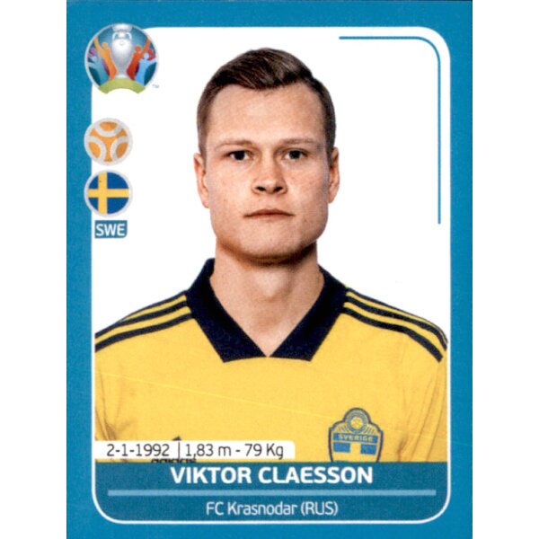 EM 2020 Preview - Sticker SWE17 - Viktor Claesson - Schweden