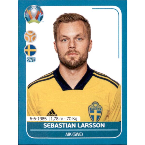 EM 2020 Preview - Sticker SWE20 - Sebastian Larsson - Schweden