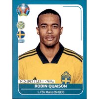 EM 2020 Preview - Sticker SWE26 - Robin Qualson - Schweden