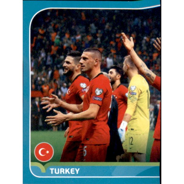 EM 2020 Preview - Sticker TUR4 - Gruppe 1/2 - Türkei