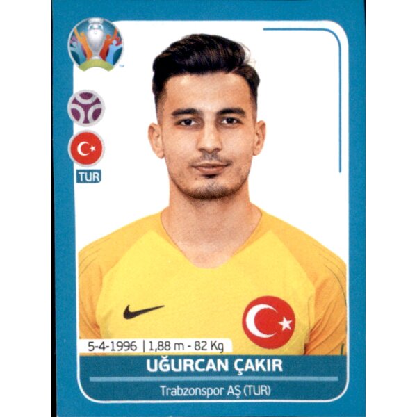 EM 2020 Preview - Sticker TUR9 - Ugurcan Cakir - Türkei