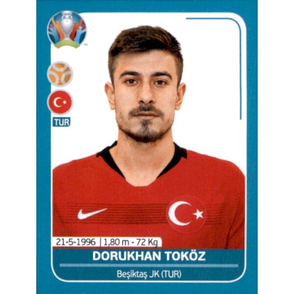 EM 2020 Preview - Sticker TUR25 - Dorukhan Toköz - Türkei